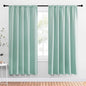 NICETOWN Window Curtains Blackout Drapes, Aqua Blue, 1 Pair, 52 by 72-Inch by NICETOWN