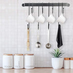 AJART Coffee Bar Decor Mug Holder: 17" Coffee Cup Rack for Home Kitchen Office Dining Room Cafe Bar