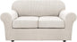 H.VERSAILTEX 3 Piece Stretch Sofa Covers by HVERSAILTEX