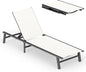 Ciokea Foldable Outdoor Lounge Chair, No Assembly Patio Chaise Lounge Outdoor by CIOKEA