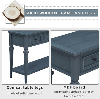 Harper & Bright Designs TREXM Classic Retro Style Console Table - Image 7