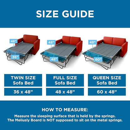 Meliusly Sleeper Sofa Support Board Full Size – Durable Support to Fix Sagging - Image 5