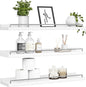 RYOFOBETTO 32 inches Long Floating Shelves, Bathroom Decor Shelves Over Toilet by RYOFOBETTO