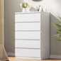 Jocoevol White 5 Drawer Dresser by JOCOEVOL