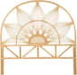 Kouboo Sunflower Rattan California King Headboard Bedroom Bedroom Furniture by KOUBOO