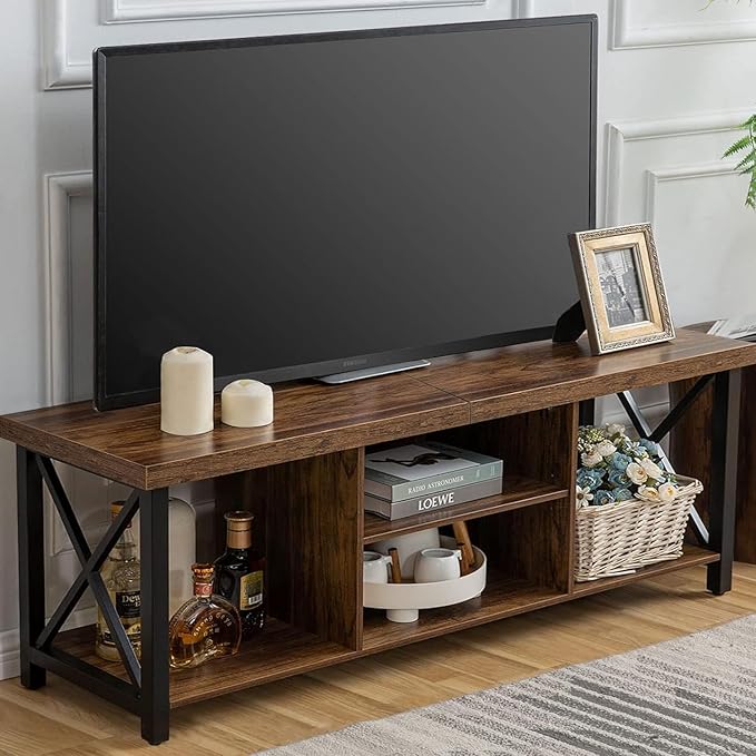 GAZHOME TV Stand for TV up to 65 Inches, TV Cabinet - Image 3