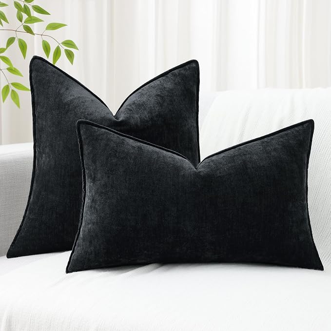decorUhome Summer Couch Euro Sham Throw Pillow Covers 26x26 Set of 2, - Image 5