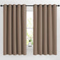 NICETOWN Blackout Bedroom Curtains 66 inches Long, Grommet Room Darkening by NICETOWN