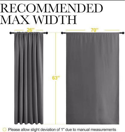 NICETOWN Blackout Curtain Panels - Image 7