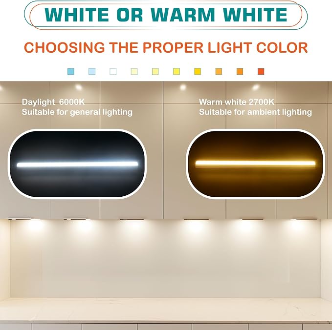 Under Cabinet LED Bar 12inch, Single Counter Light - Image 5