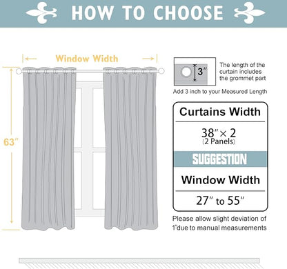 ChrisDowa 100% Blackout Curtains - Image 7