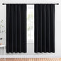 NICETOWN Black Blackout Curtain Blinds by NICETOWN