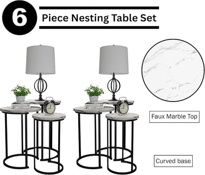 Lavish Home Nesting Tables - Image 3
