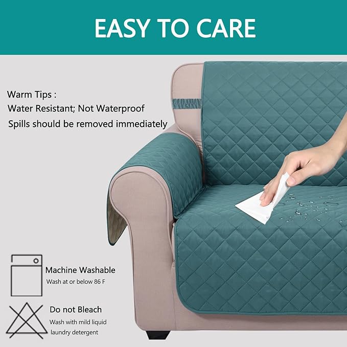 U-NICE HOME Loveseat Sofa Cover - Image 5