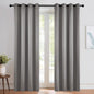 NICETOWN Chrome Gray Blackout Curtains 84 inches Long by NICETOWN