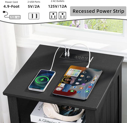 Joaxswe 18" Farmhouse Night Stand - Image 6