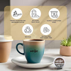 InfuSio Coffee Pods 96 Count Chocolate Chip Medium Roast Single Serve Coffee Pods for Keurig K Cups Brewers - InfuSio Premium Roasted Keurig 2.0 Compatible