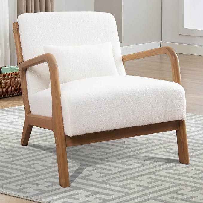 INZOY Mid Century Modern Accent Chair by INZOY