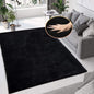 ORINOVA Black Fluffy Rug 5x8 Area Rugs by ORINOVA