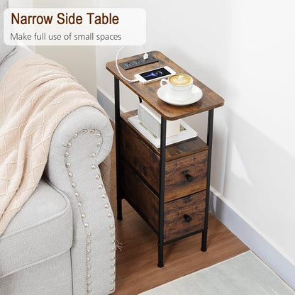 LOAKEKEL Narrow Nightstand - Image 4