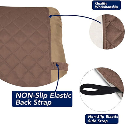 PureFit Reversible Recliner Chair Covers Couch Covers - Image 3