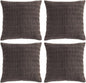 Fancy Homi 4 Packs Decorative Throw Pillow Covers by Fancy+Homi