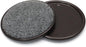 12Pcs Round Metal Felt Furniture Caster Cups, 4Inch Carpet-Bottom Furniture by Unknown
