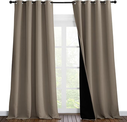 NICETOWN 100% Blackout Blinds, Laundry Room Decor Window Treatment Curtains by NICETOWN