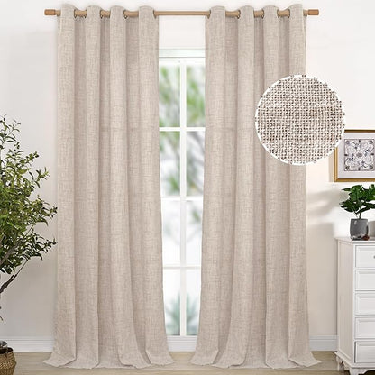 YoungsTex Extre Long Linen Curtains by YoungsTex