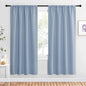 NICETOWN Blackout Curtains for Living Curtains, Vintage Blue, 2 Panels by NICETOWN