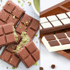 4-PACK Chocolate Bar Molds - Silicone Break Apart Protein and Engery Bar Candy Chocolate Molds