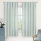 Semi Sheer Linen Curtains 63 Inch Length by LAMIT