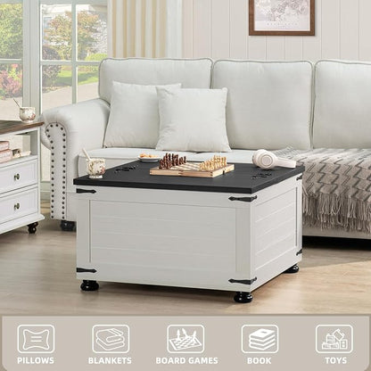 Joaxswe Farmhouse Coffee Table - Image 6