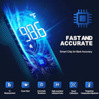 No-Touch Thermometer for Adults and Kids, Digital Accurate Baby Thermometer with Fever Alarm, 1 Second Fast Result, Easy to use, 2 in 1 Mode
