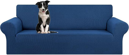 Stretch Oversized Couch Covers for Sofa Slipcover, Classic Blue | 1-Piece by KEKUOU