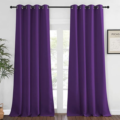 NICETOWN Blackout Curtains 120 inch Length by NICETOWN