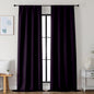 Simplebrand Ava BlackBerry Blackout Curtains by Simplebrand