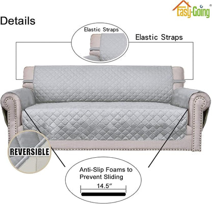Easy-Going Reversible Oversized Couch Cover - Image 3