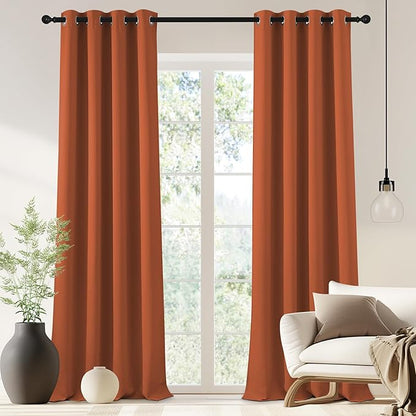 NICETOWN Blackout Drapery Curtain Panel 90 inches Long by NICETOWN