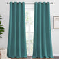NICETOWN Sea Teal Blackout Curtains 120 inches Length by NICETOWN