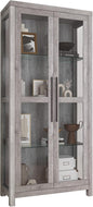 BELLEZE Glass Display Cabinet, Tall Curio Cabinet by BELLEZE