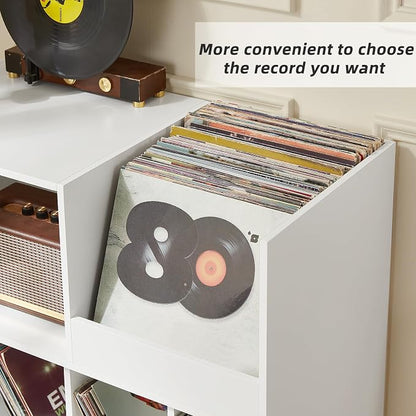 LELELINKY Large Record Player Stand, Turntable Stand - Image 3