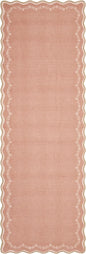 GarveeHome 2x6 Scalloped Washable Runner Rug Non Slip Hallway Kitchen Rug | by GarveeHome