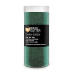 Dark Green BREW GLITTER Edible Glitter For Drinks, Cocktails, Beer, Garnish Glitter & Beverages | KOSHER & HALAL Certified | 100% Edible & Food Grade | Vegan, Gluten, Nut Free (50g, Dark Green)