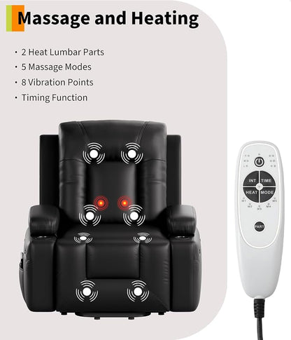 GarveeHome Oversized Wide Power Lift Recliner Chair - Image 8