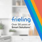 Frieling Crafted in the USA Maple Rolling Pin with Handles - Classic Rolling Pin for Baking - 2.4 x 12-Inch Barrel - Dough Roller