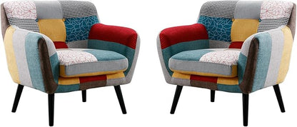 Bonzy Home Modern Accent Chair Set of 2 - Image 9