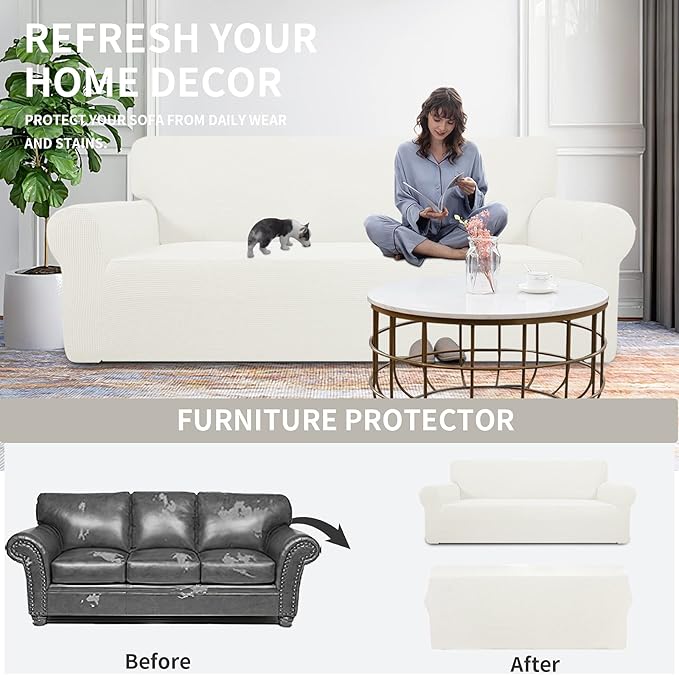 Easy-Going Stretch Chair Slipcover - Image 5