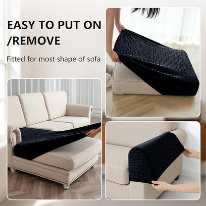 UNBBRRL Stretch Couch Seat Cushion Cover - Image 4