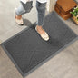 Sturdy Front Door Mat, Absorbent Muddy Dirt Resist Welcome Door Mats Outdoor by HIYARD